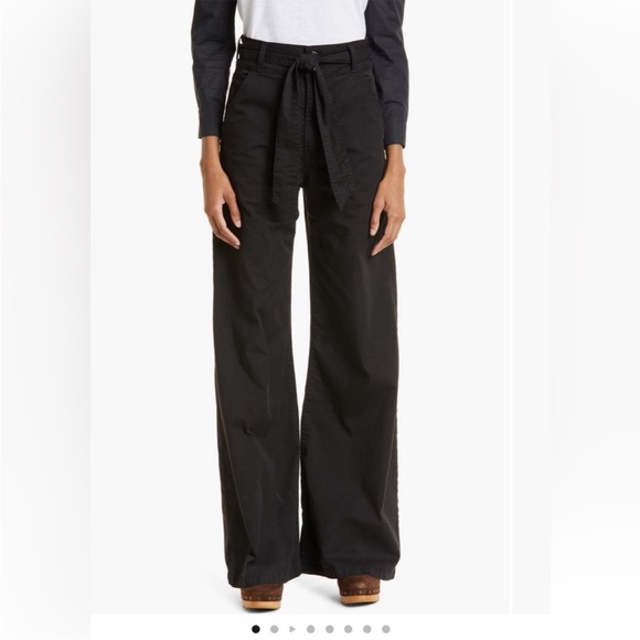 NWOT Veronica Beard Black Mohan Wide-Leg Pants - Picture 3 of 6